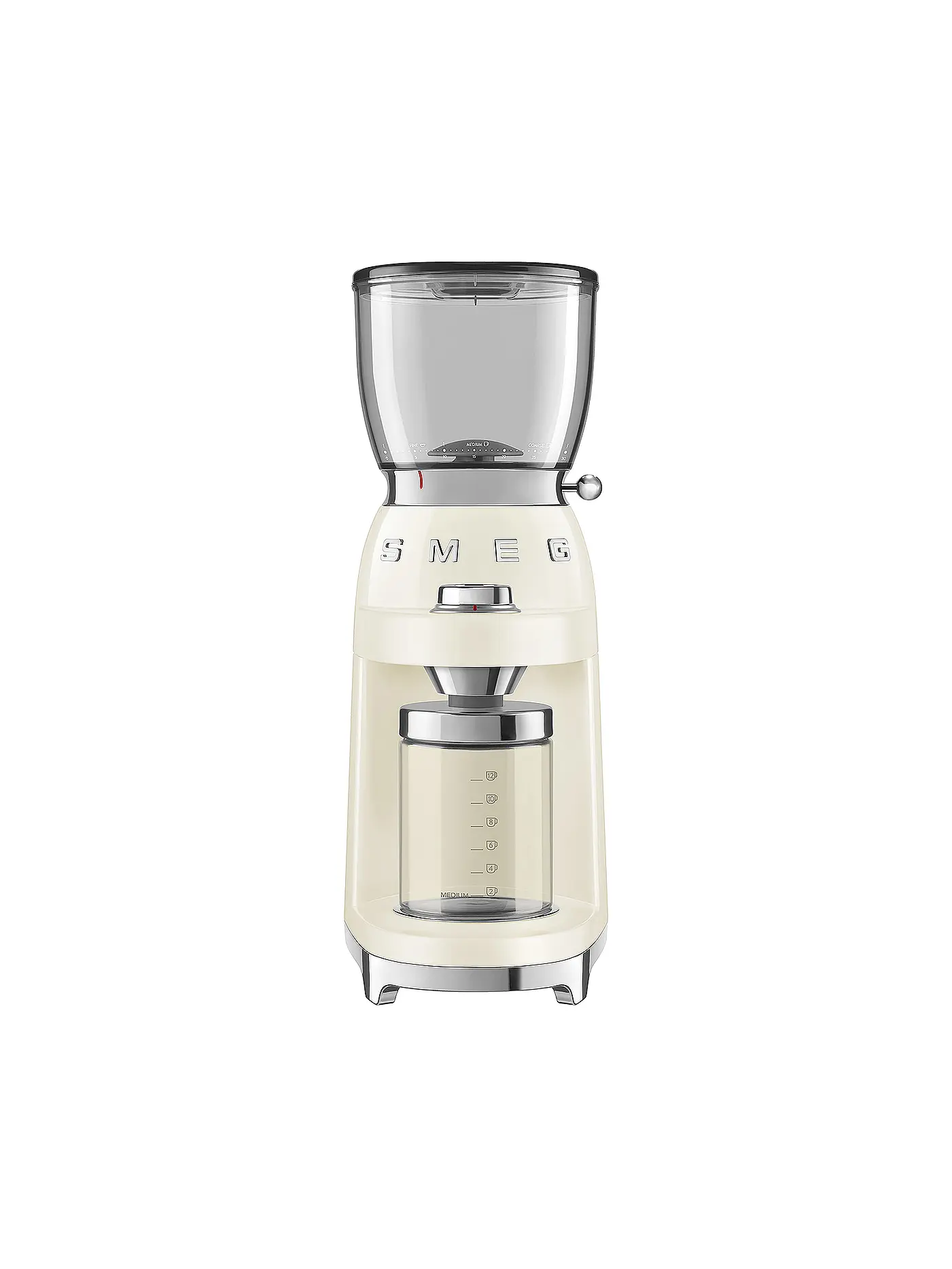 SMEG | Kaffeemühle 50s Retro Style Creme CGF01CREU | 